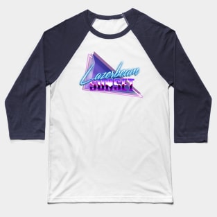 Lazerbeam Sunset logo Baseball T-Shirt